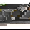 Mexen Tomas 2-compartment granite sink with a kitchen mixer tap Rita, Grey - 6516-71-670300-50
