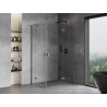 Mexen Mist-H Duo Swing Right Shower Cabin 105 x 120 cm, Transparent, Gun Metal - 8A5-105L-120P-95-00