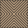 Mexen Linea 01 acoustic wall panel 60 x 60 cm (4 pieces), 9 mm felt, technical veneer, Bleached Oak - S110-60607-01-040