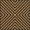 Mexen Linea 01 acoustic wall panel 60 x 60 cm (4pcs.), felt 9 mm, technical veneer, Oak Classic - S110-60607-01-041