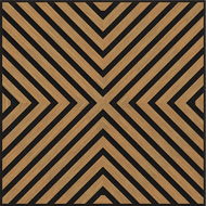 Mexen Linea 01 acoustic wall panel 60 x 60 cm (4pcs.), felt 9 mm, technical veneer, Oak Classic - S110-60607-01-041