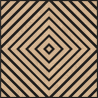 Mexen Linea 03 acoustic wall panel 60 x 60 cm (4 pcs), 9 mm felt, technical veneer, Bleached Oak - S110-60607-03-040