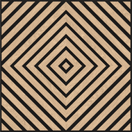 Mexen Linea 03 acoustic wall panel 60 x 60 cm (4 pcs), 9 mm felt, technical veneer, Bleached Oak - S110-60607-03-040