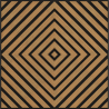Mexen Linea 03 acoustic wall panel 60 x 60 cm (4 pieces), felt 9 mm, technical veneer, Classic Oak - S110-60607-03-041