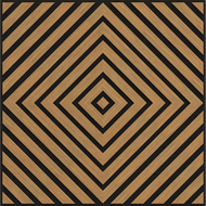 Mexen Linea 03 acoustic wall panel 60 x 60 cm (4 pieces), felt 9 mm, technical veneer, Classic Oak - S110-60607-03-041