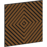 Mexen Linea 03 acoustic wall panel 60 x 60 cm (4 pcs), felt 9 mm, technical veneer, Natural Oak - S110-60607-03-042