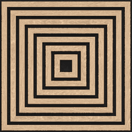 Mexen Linea 13 acoustic wall panel 60 x 60 cm (4 pieces), 9 mm felt, technical veneer, Bleached Oak - S110-60607-13-040