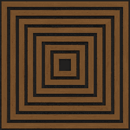 Mexen Linea 13 acoustic wall panel 60 x 60 cm (4 pcs), 9 mm felt, technical veneer, Natural Oak - S110-60607-13-042