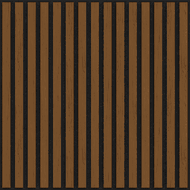 Mexen Linea 15 Acoustic Wall Panel 60 x 60 cm (4 pcs), 9 mm Felt, Technical Veneer, Natural Oak - S110-60607-15-042