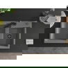 Mexen Tomas 2-compartment granite sink with a kitchen mixer tap Rita, Grey - 6516-71-670300-70-B