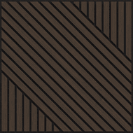 Mexen Linea 26 acoustic wall panel 60 x 60 cm (4 pcs), 9 mm felt, technical veneer, Mocca Oak - S110-60607-26-045
