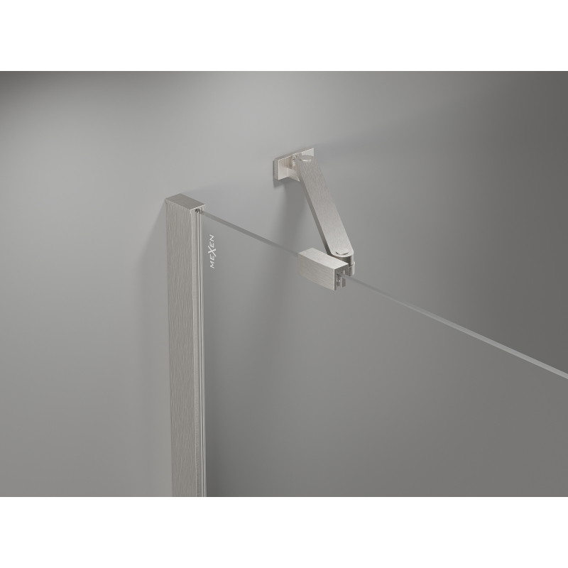 Mexen Mist-H Duo hinged shower cabin 70 x 70 cm, transparent, chrome - 8A5-070L-070P-01-00