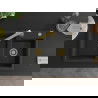 Mexen Tomas 2-compartment granite sink with a kitchen mixer tap Rita, Black/Silver metallic - 6516-73-670300-50