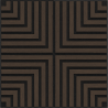 Mexen Linea 02 acoustic wall panel 60 x 60 cm (4 pcs), 9 mm felt, technical veneer, Mocca Oak - S110-60607-02-045