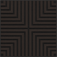 Mexen Linea 02 acoustic wall panel 60 x 60 cm (4 pcs.), 9 mm felt, technical veneer, Black Oak - S110-60607-02-046
