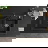 Mexen Tomas 2-compartment granite sink with a kitchen mixer tap Rita, Black/Silver metallic - 6516-73-670300-70