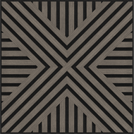 Mexen Linea 06 acoustic wall panel 60 x 60 cm (4 pcs), 9 mm felt, technical veneer, Gray Oak - S110-60607-06-043