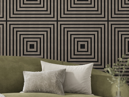 Mexen Linea 13 acoustic wall panel 60 x 60 cm (4 pcs), 9 mm felt, technical veneer, Gray Oak - S110-60607-13-043