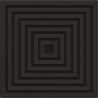Mexen Linea 13 acoustic wall panel 60 x 60 cm (4 pcs), 9 mm felt, technical veneer, Black Oak - S110-60607-13-046