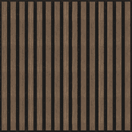Mexen Linea 15 acoustic wall panel 60 x 60 cm (4 pcs), 9 mm felt, technical veneer, Dark Walnut - S110-60607-15-044