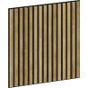 Mexen Linea 15 acoustic wall panel 60 x 60 cm (4 pcs), 9 mm felt, technical veneer, Honey Oak - S110-60607-15-066