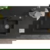 Mexen Tomas 2-compartment granite sink with a kitchen mixer tap Rita, Black/Gold metallic - 6516-75-670300-70