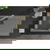 Mexen Leo 1-compartment granite sink with a drip tray and kitchen mixer tap Duero, Grey - 6501-71-671600-50