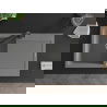 Mexen Leo 1-compartment granite sink with a drip tray and kitchen mixer tap Duero, Grey - 6501-71-671600-70