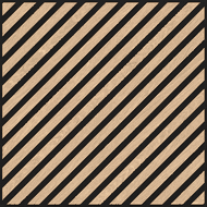 Mexen Linea 39 acoustic wall panel 60 x 60 cm (4 pcs.), 9 mm felt, technical veneer, Bleached Oak - S110-60607-39-040