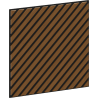 Mexen Lam-B Wall Slats 275 x 30 cm, 4 mm HDF Board, Technical Veneer, Sand Oak - S100-275307-3015-001