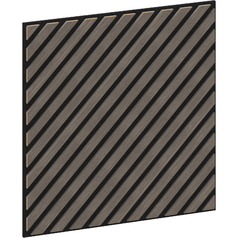 Mexen Lam-B Wall Slats 275 x 30 cm, 4 mm HDF Board, Technical Veneer, Sand Oak - S100-275307-3015-001