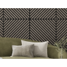 Mexen Lam-B Wall Slats 275 x 30 cm, 4 mm HDF Board, Technical Veneer, Sand Oak - S100-275307-3015-001