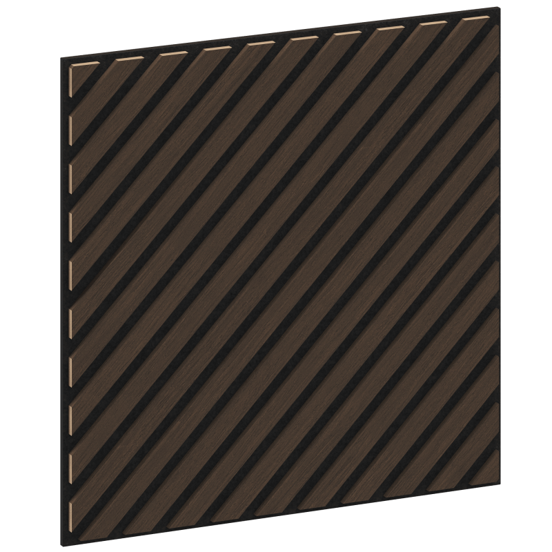 Mexen Lam-B Wall Slats 275 x 30 cm, 4 mm HDF Board, Technical Veneer, Sand Oak - S100-275307-3015-001