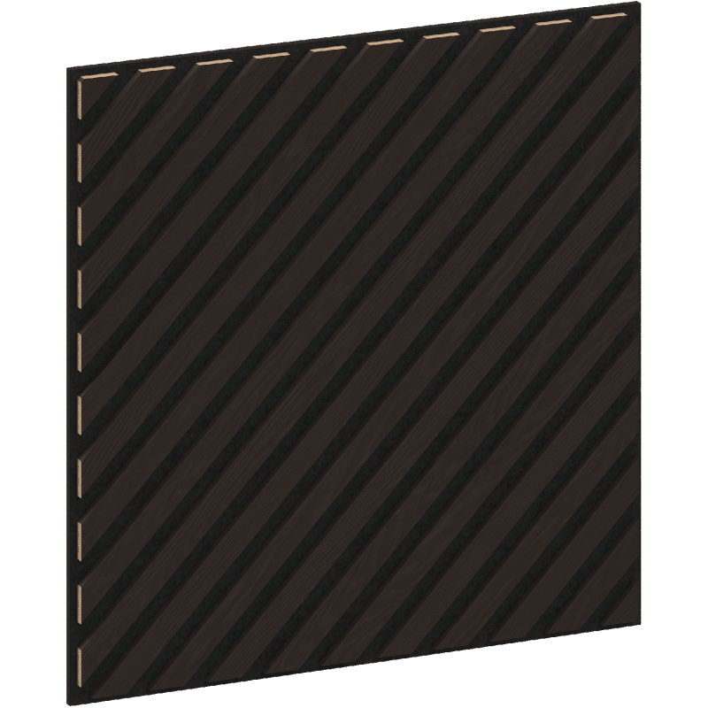 Mexen Lam-B Wall Slats 275 x 30 cm, 4 mm HDF Board, Technical Veneer, Sand Oak - S100-275307-3015-001