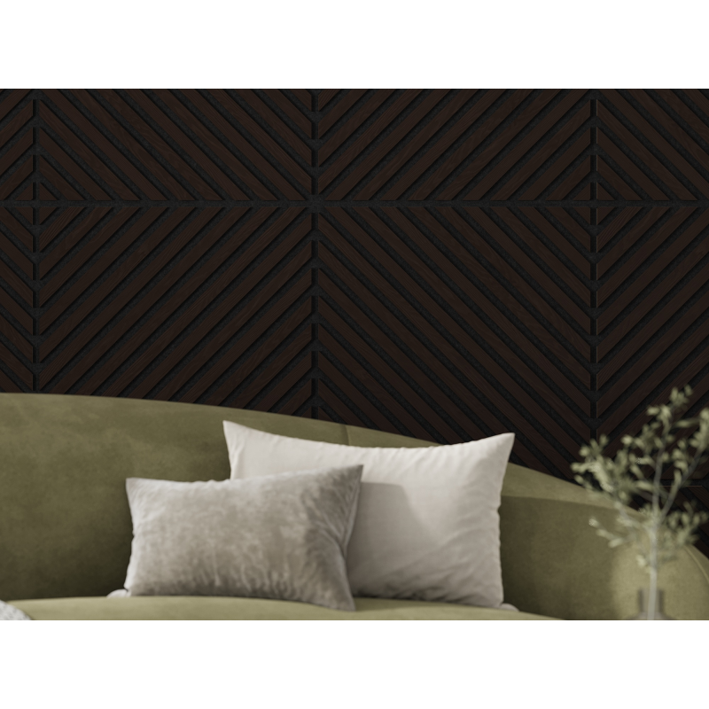Mexen Lam-B Wall Slats 275 x 30 cm, 4 mm HDF Board, Technical Veneer, Sand Oak - S100-275307-3015-001
