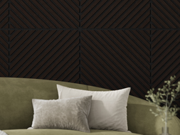 Mexen Lam-B Wall Slats 275 x 30 cm, 4 mm HDF Board, Technical Veneer, Sand Oak - S100-275307-3015-001