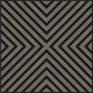 Mexen Linea 01 acoustic wall panel 60 x 60 cm (4 pcs), 9 mm felt, technical veneer, Gray Oak - S110-60607-01-043
