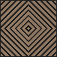 Mexen Linea 03 acoustic wall panel 60 x 60 cm (4 pieces), 9 mm felt, technical veneer, Light Walnut - S110-60607-03-047