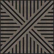 Mexen Linea 05 acoustic wall panel 60 x 60 cm (4 pcs.), 9 mm felt, technical veneer, Gray Oak - S110-60607-05-043