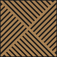 Mexen Linea 08 acoustic wall panel 60 x 60 cm (4 pieces), 9 mm felt, technical veneer, Oak Classic - S110-60607-08-041