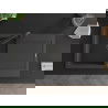 Mexen Leo 1-compartment granite sink with a drip tray and kitchen mixer tap Duero, spotted black - 6501-76-671600-70-B