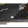 Mexen Leo 1-compartment granite sink with a drip tray and kitchen mixer tap Duero, Black - 6501-77-671600-00