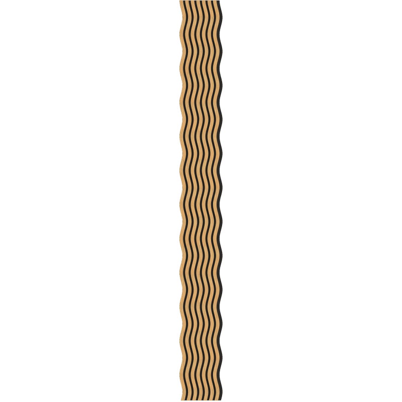 Mexen Lam-SF 01 acoustic wall slats 280 x 30 cm, 9 mm felt, technical veneer, Oak Classic - S106-280-01-041