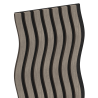 Mexen Lam-SF 01 Acoustic Wall Slats 280 x 30 cm, Felt 9 mm, Technical Veneer, Gray Oak - S106-280-01-043