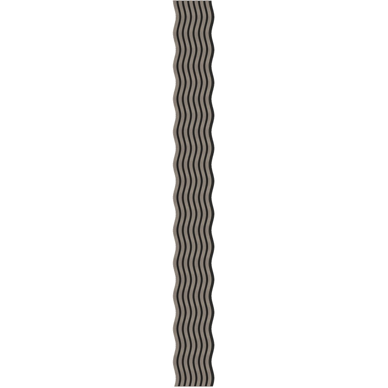 Mexen Lam-SF 01 Acoustic Wall Slats 280 x 30 cm, Felt 9 mm, Technical Veneer, Gray Oak - S106-280-01-043