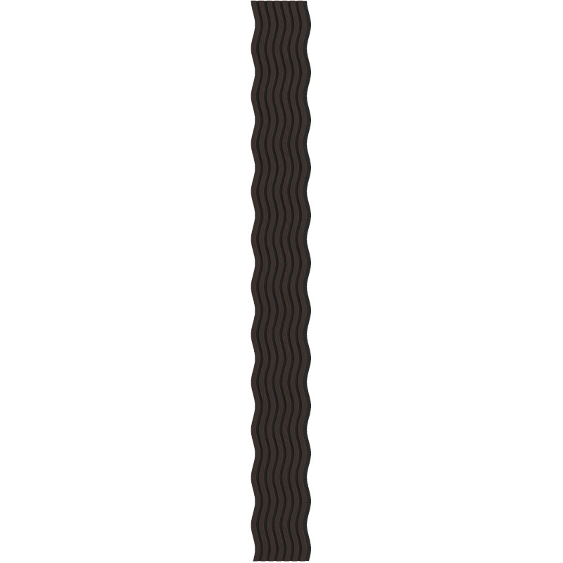 Mexen Lam-SF 01 acoustic wall slats 280 x 30 cm, 9 mm felt, technical veneer, Black Oak - S106-280-01-046