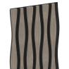 Mexen Lam-SF 01 Lam-SF 26 Acoustic Wall Slats 280 x 30 cm, 9 mm Felt, Technical Veneer, Gray Oak - S106-280-26-043
