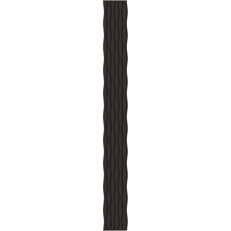 Mexen Lam-SF 01 Lam-SF 26 Acoustic Wall Panels 280 x 30 cm, 9 mm Felt, Technical Veneer, Black Oak - S106-280-26-046