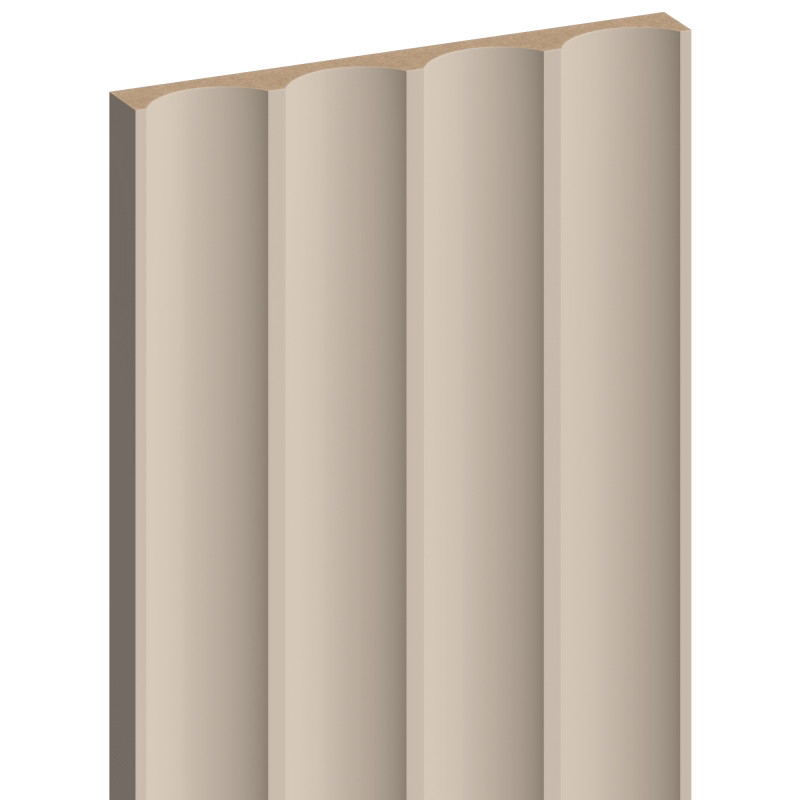 Mexen Strito 01 Strio 01 channeled wall slats 280 x 14.5 cm (2pcs), cashmere - S120-280-01-302