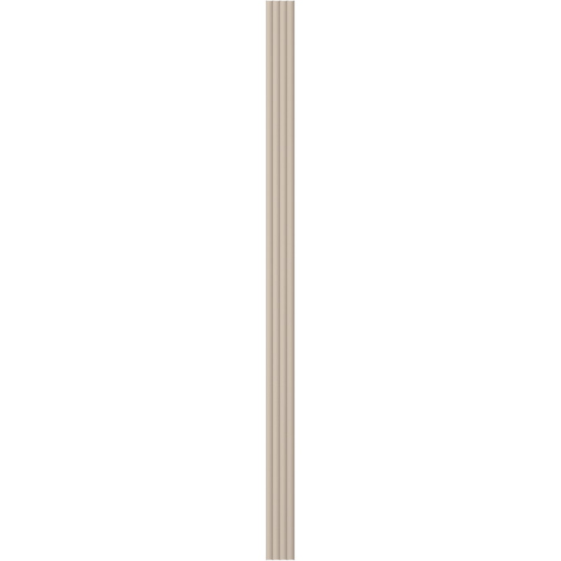 Mexen Strito 01 Strio 01 channeled wall slats 280 x 14.5 cm (2pcs), cashmere - S120-280-01-302